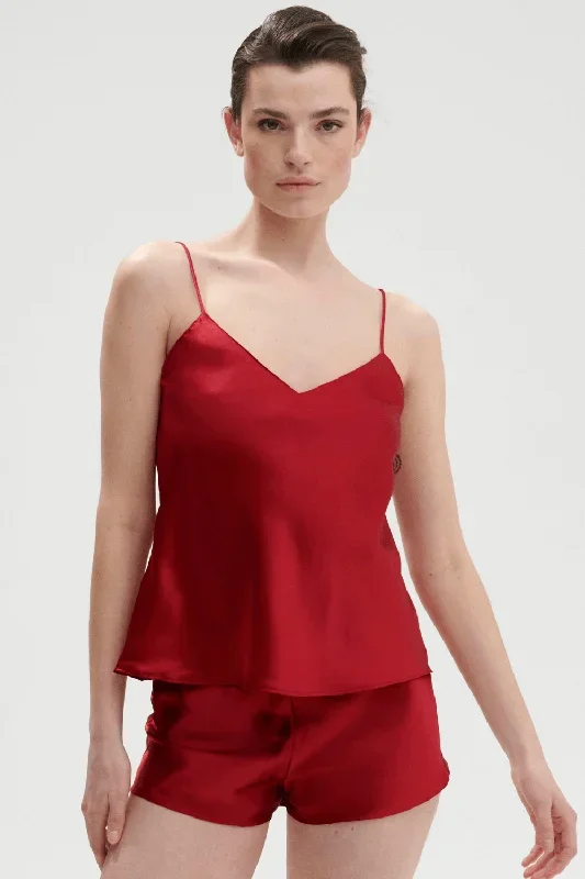 simone-perele-dream-camisole-tanga-red