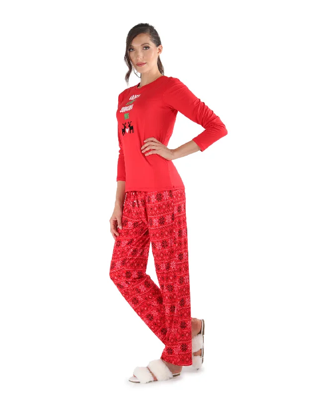 snowflake-love-pajama-set