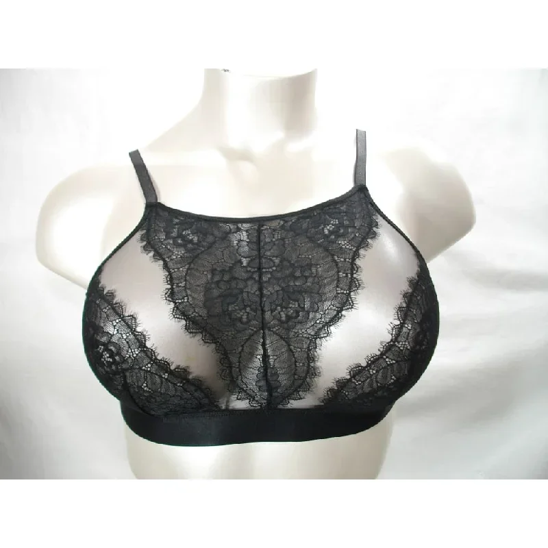 Soma Breathtaking High Neck Bralette SMALL Black