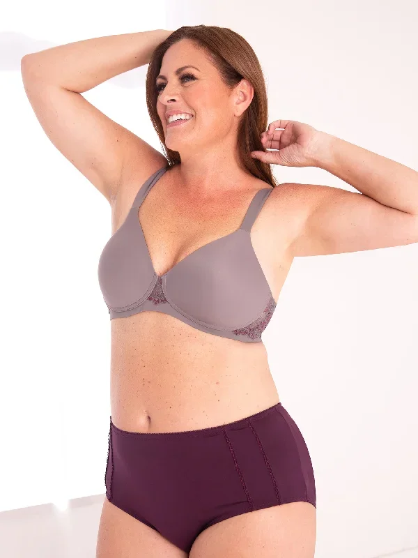 The Brigitte Lace - Wirefree T-Shirt Bra