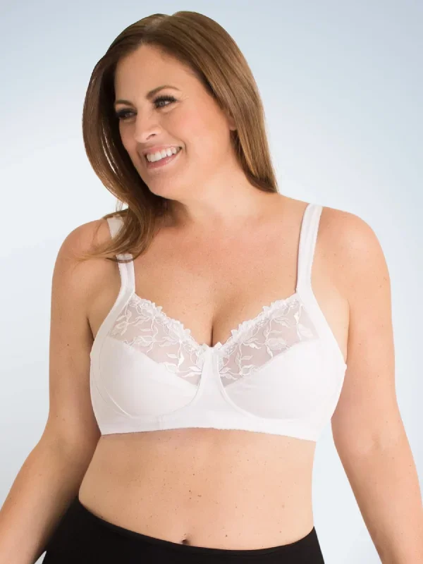 The Jayne - Lace Half-Cup Wirefree Bra