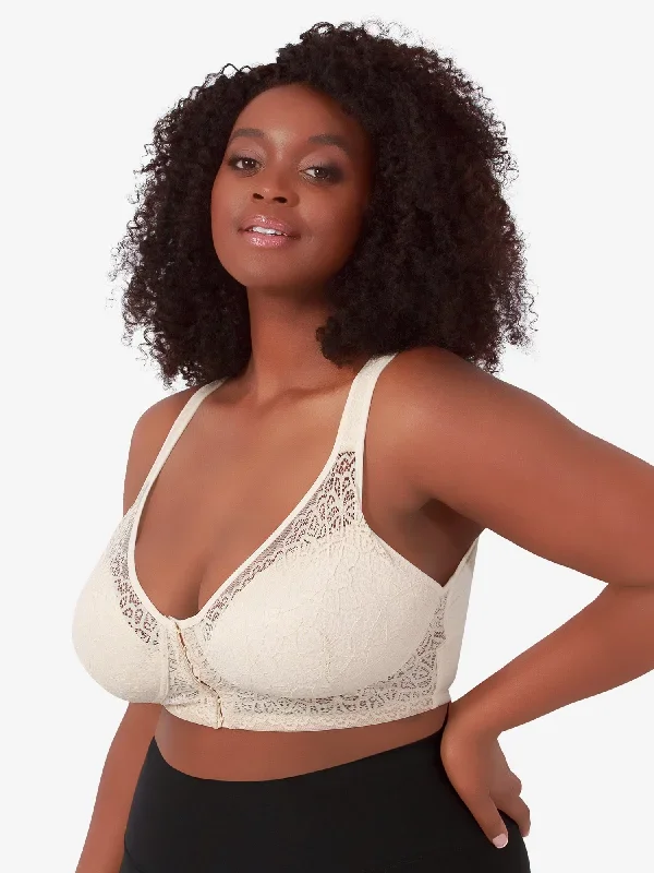 The Lora - Back Smoothing Lace Front-Closure Bra