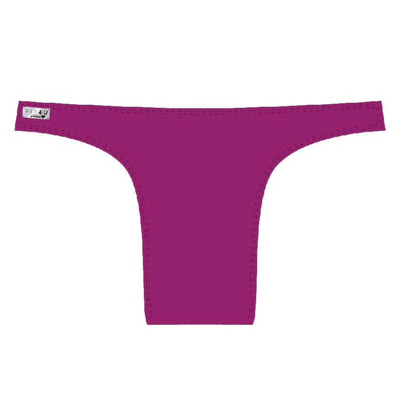 Thong Active Fit - Purple -for non-binary and trans women