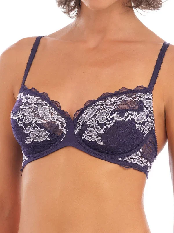 Lace Perfection Average Wire Bra - Evening Blue