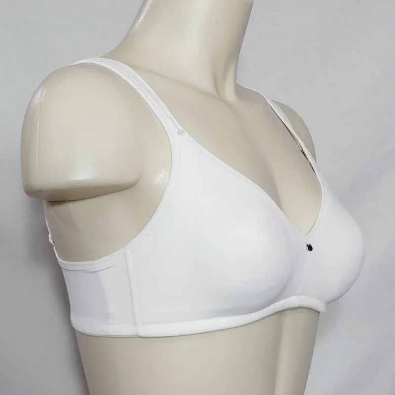 warners-1268-suddenly-simple-side-support-lift-wire-free-bra-small-white-nwt