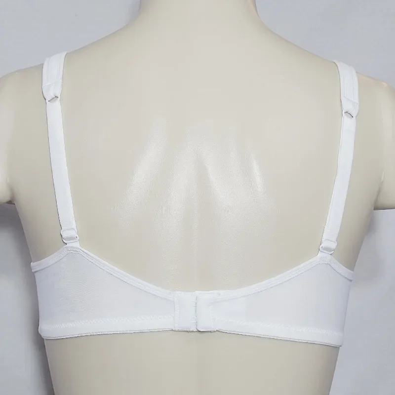 warners-1268-suddenly-simple-side-support-lift-wire-free-bra-small-white-nwt