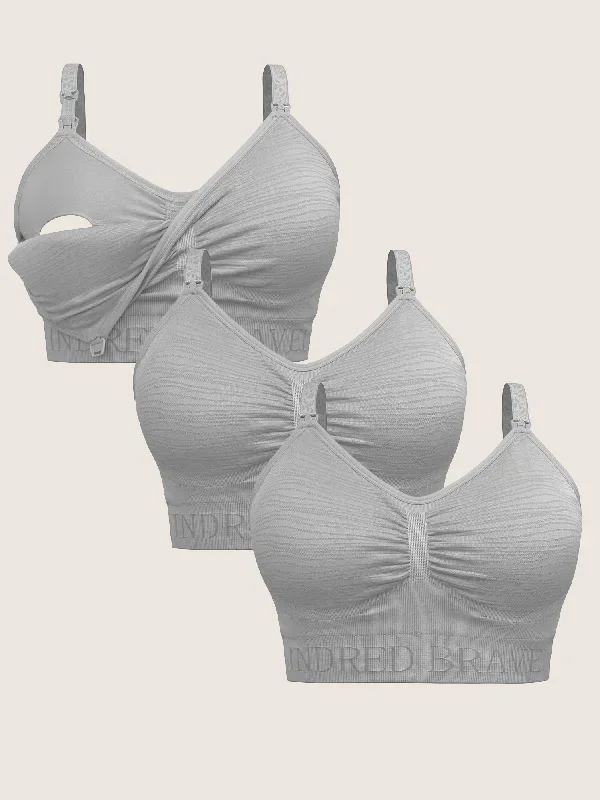 Wash Wear Spare Pumping Bra Pack | Grey