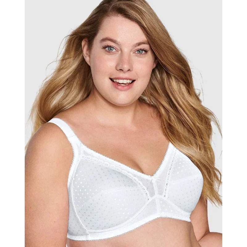 Wirefree Soft Jacquard Cotton Bra