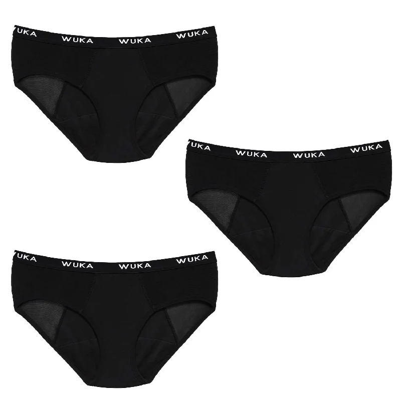 WUKA Ultimate™ Midi brief - 3 Pack Heavy Cycle Set